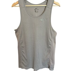 Nike men’s  Gray Dri-FIT Tank Top. Size small